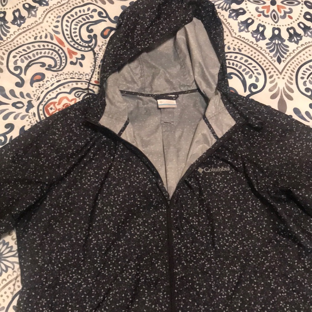 Columbia wind breaker jacket